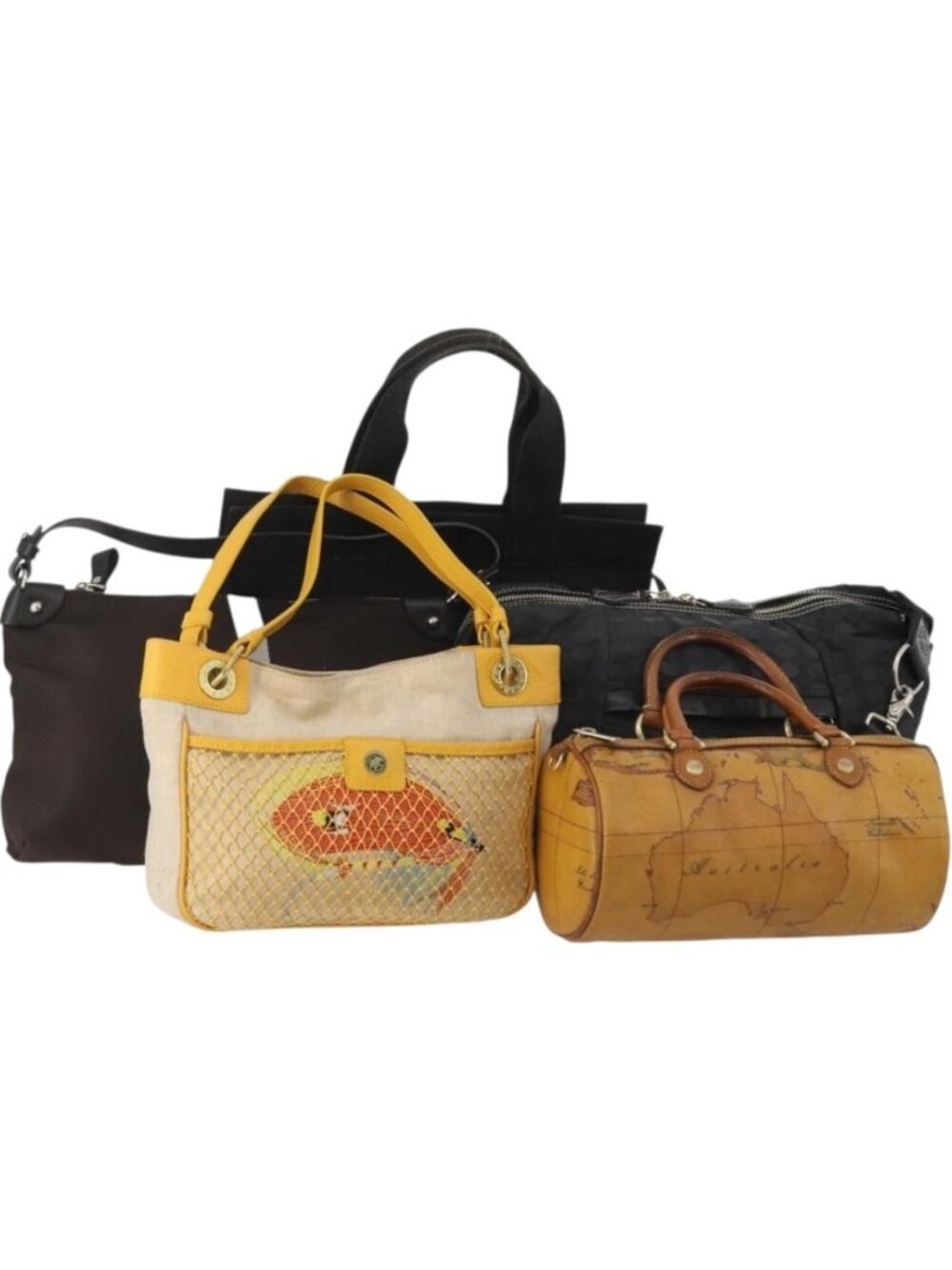 PRIMA CLASSE Berluti Porter Hunting World Bally Bag PVC 5 Set